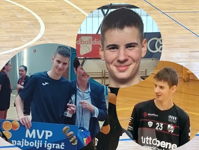 JOŠ JEDAN MLADI KORČULANIN JE - 'IN' Lucian Ilišković ide na pripreme U-15 Rukometne reprezentacije Hrvatske !